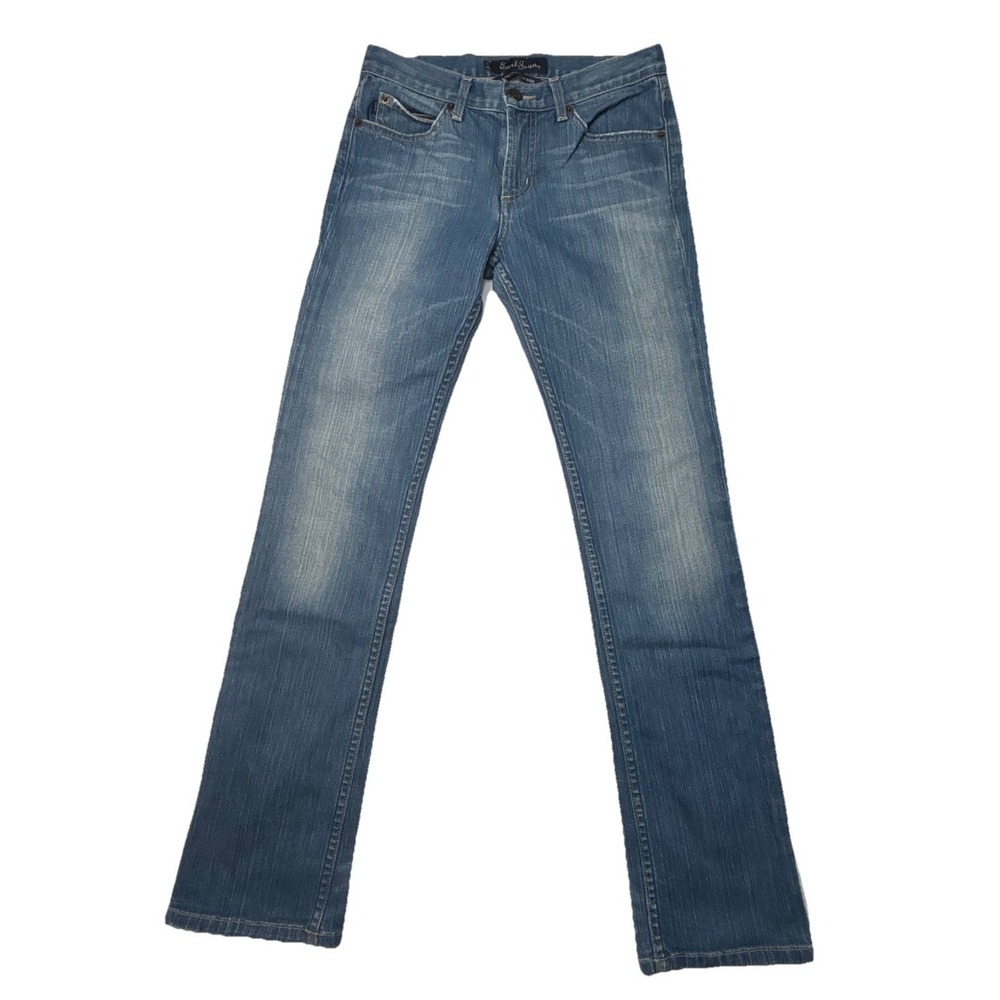 Earl Jeans Y2K Low Rise 44 Stretch Straight Leg Jeans Made USA Womens Size 26